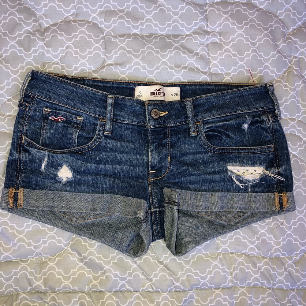 Denim Shorts HOLLISTER ✨